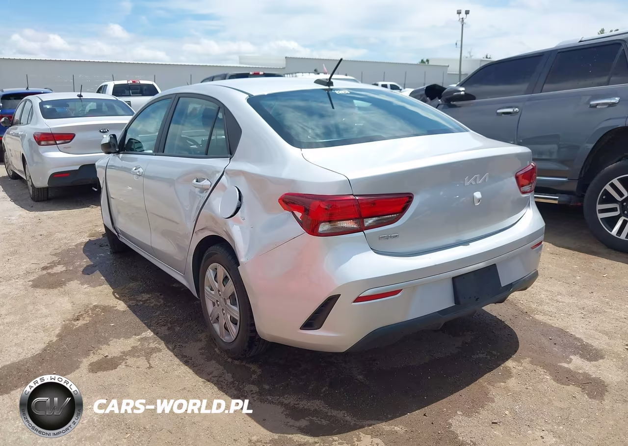 2023 Kia Rio S VIN:3KPA24AD4PE614476 - 3