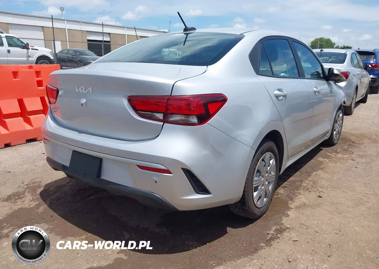 2023 Kia Rio S VIN:3KPA24AD4PE614476 - 4