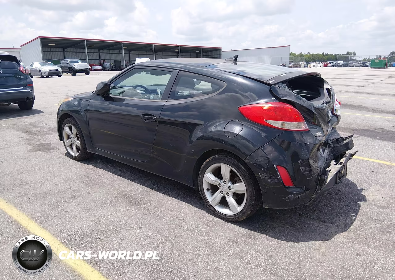2013 Hyundai Veloster Base W-Black VIN:KMHTC6ADXDU103333 - 3