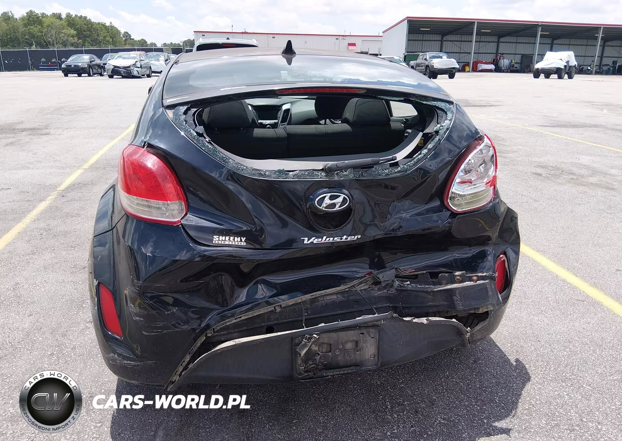 2013 Hyundai Veloster Base W-Black VIN:KMHTC6ADXDU103333 - 6