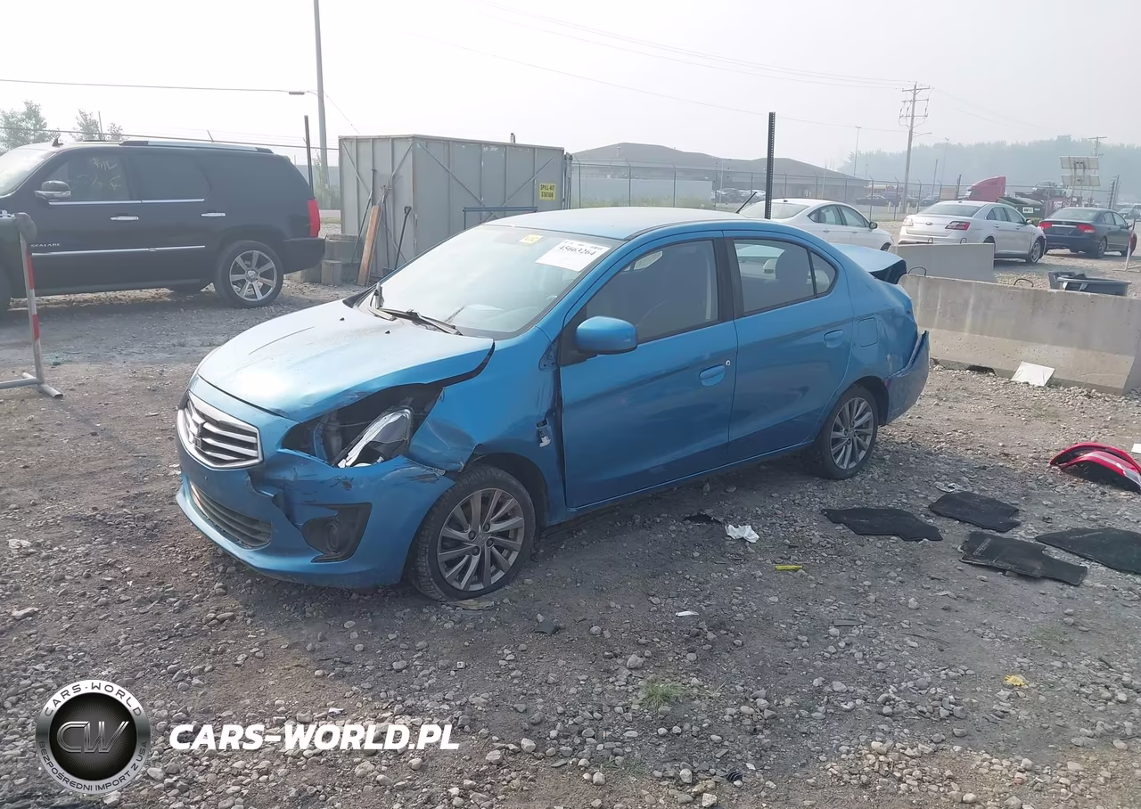 2018 Mitsubishi Mirage G4 Es VIN:ML32F3FJXJHF06839 - 2