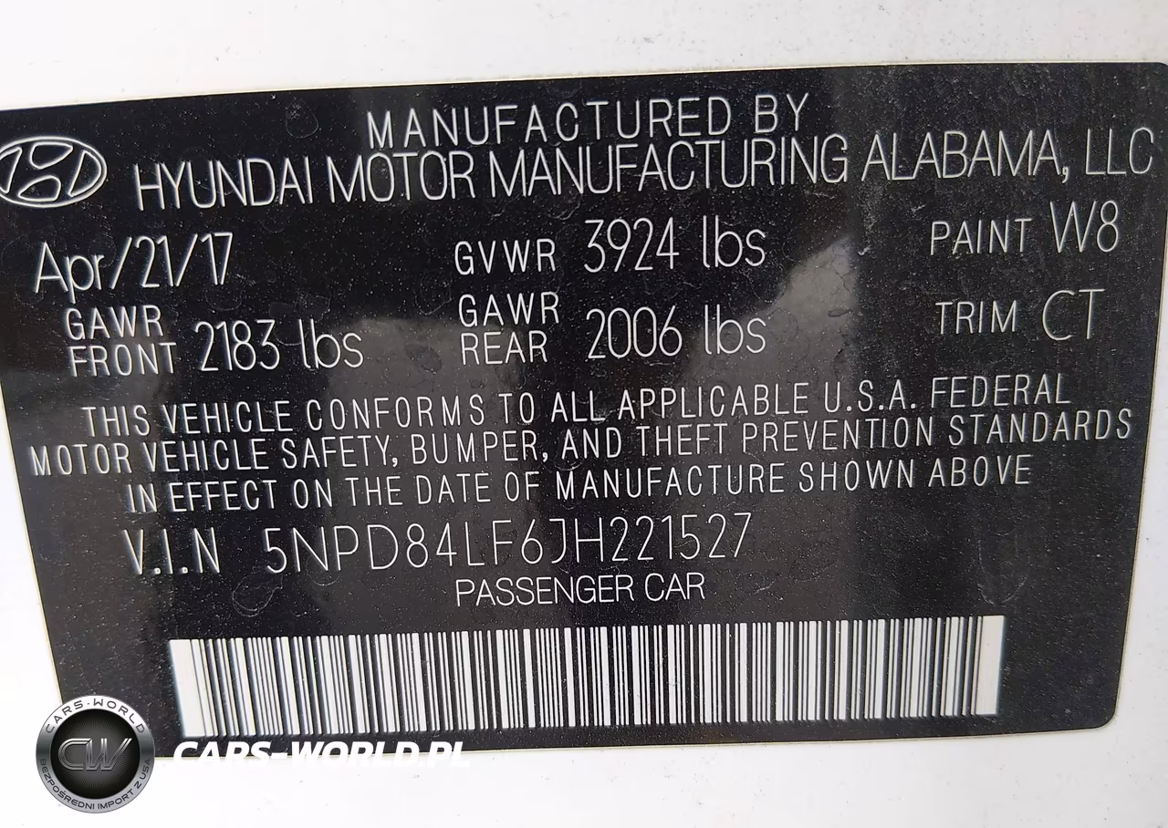 2018 Hyundai Elantra Sel VIN:5NPD84LF6JH221527 - 9