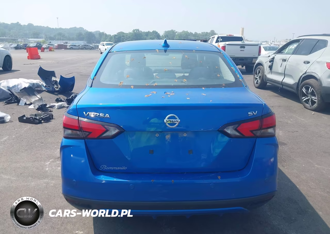 2021 Nissan Versa Sv Xtronic Cvt VIN:3N1CN8EV6ML879677 - 17