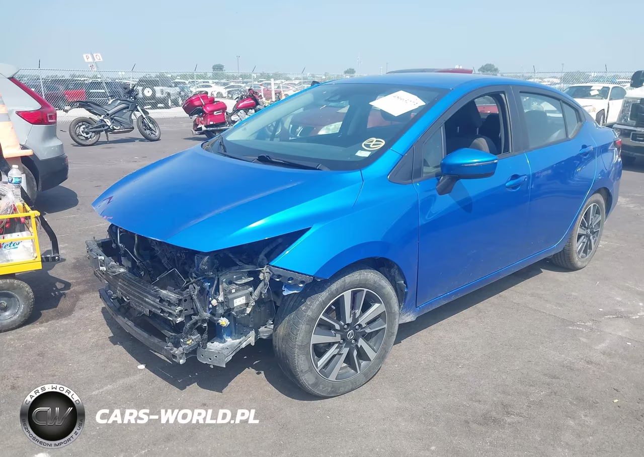 2021 Nissan Versa Sv Xtronic Cvt VIN:3N1CN8EV6ML879677 - 2