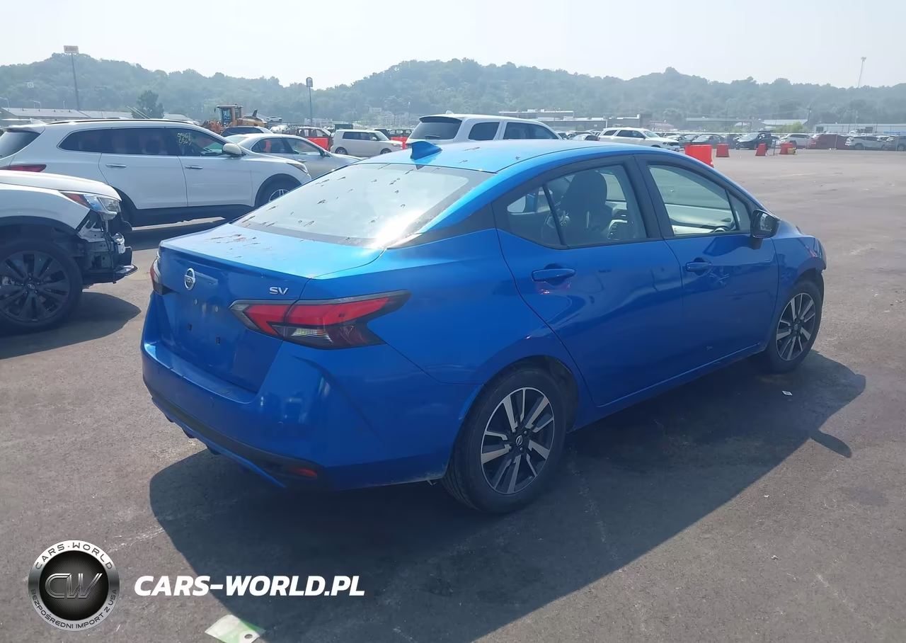 2021 Nissan Versa Sv Xtronic Cvt VIN:3N1CN8EV6ML879677 - 4