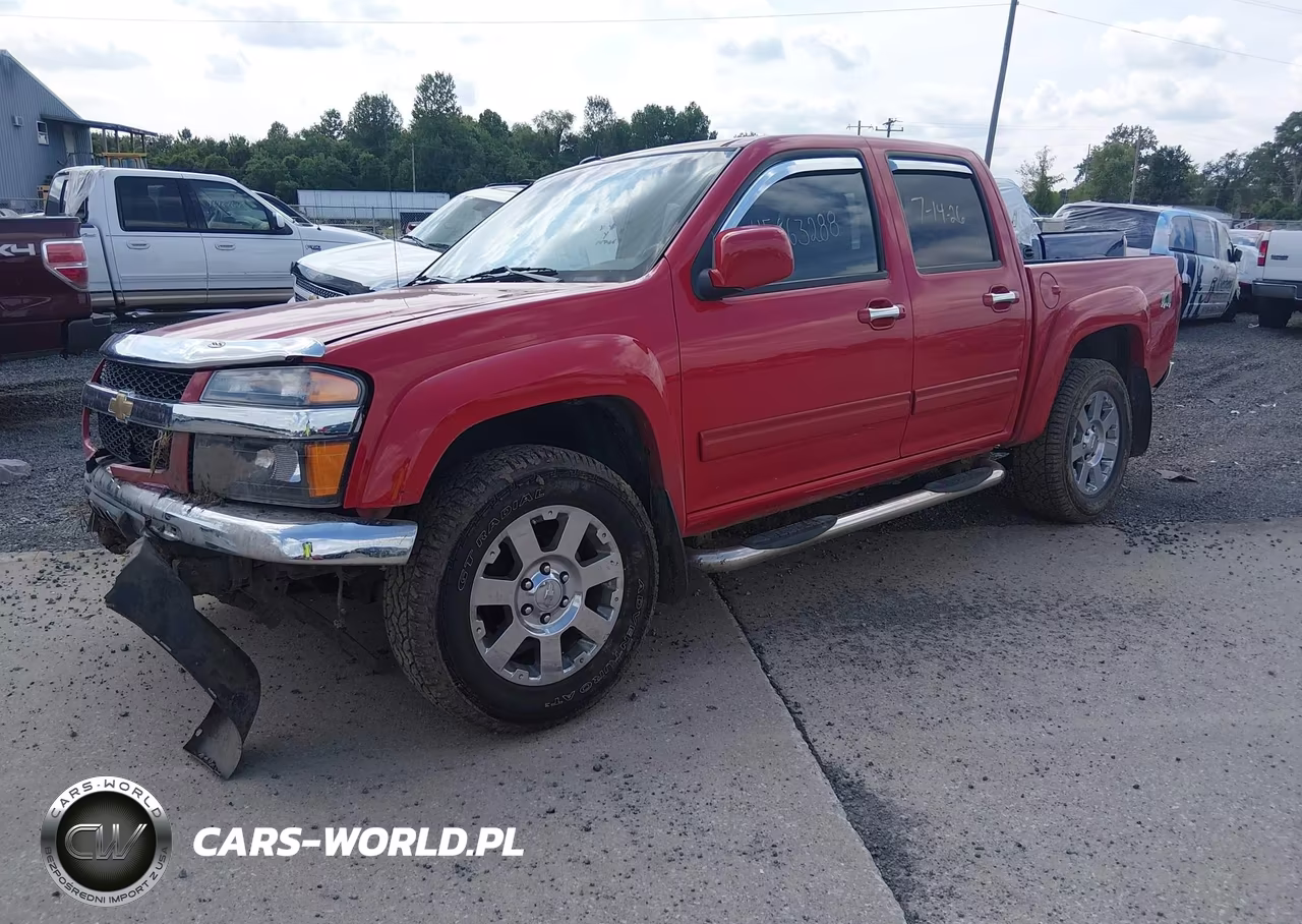 2012 Chevrolet Colorado Lt W-2Lt VIN:1GCHTDFEXC8112198 - 2