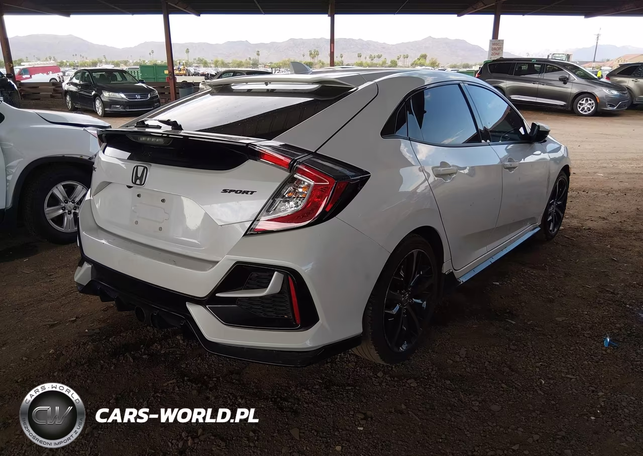 2021 Honda Civic Sport VIN:SHHFK7H43MU215625 - 4