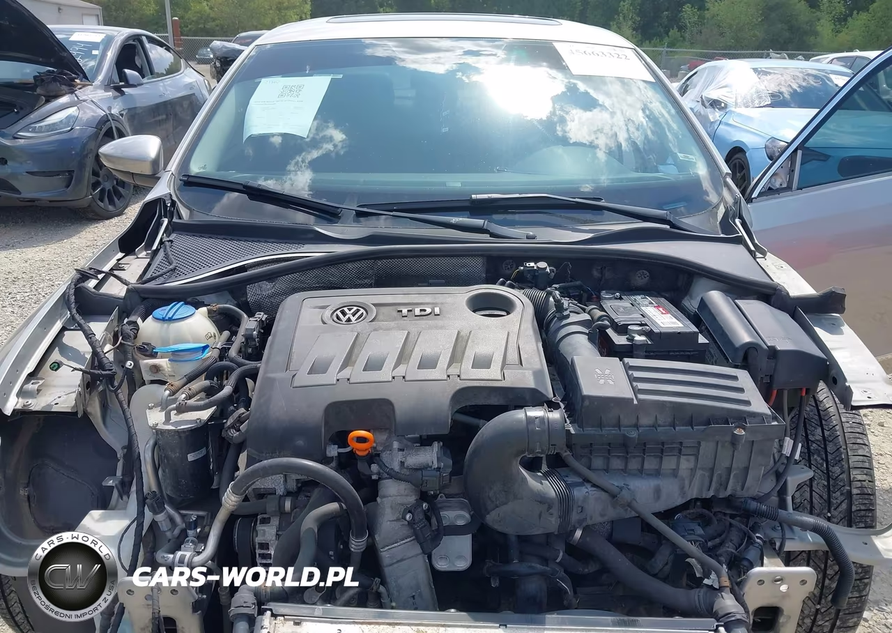 2012 Volkswagen Passat 2.0L Tdi Se VIN:1VWBN7A36CC023729 - 10