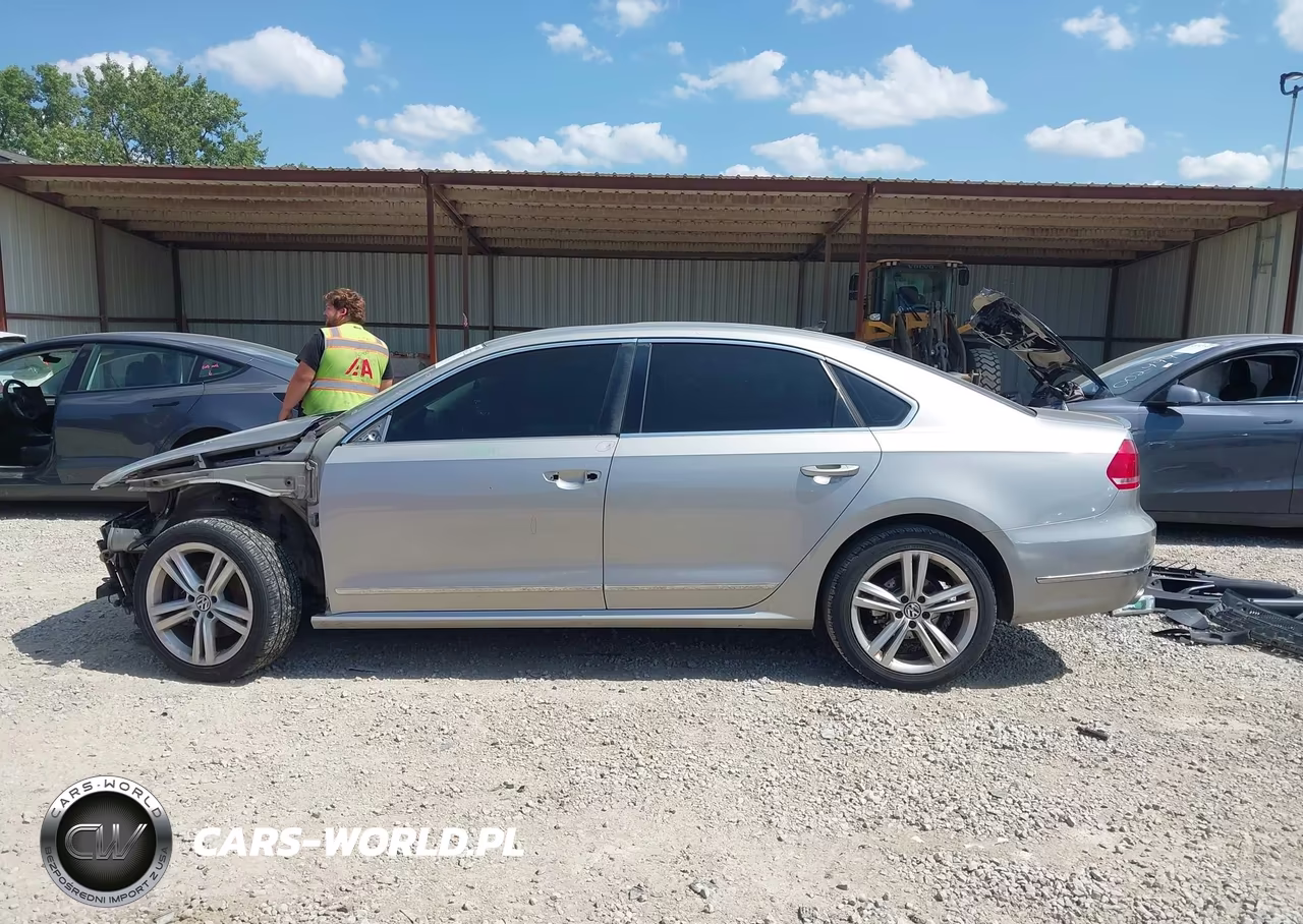 2012 Volkswagen Passat 2.0L Tdi Se VIN:1VWBN7A36CC023729 - 14
