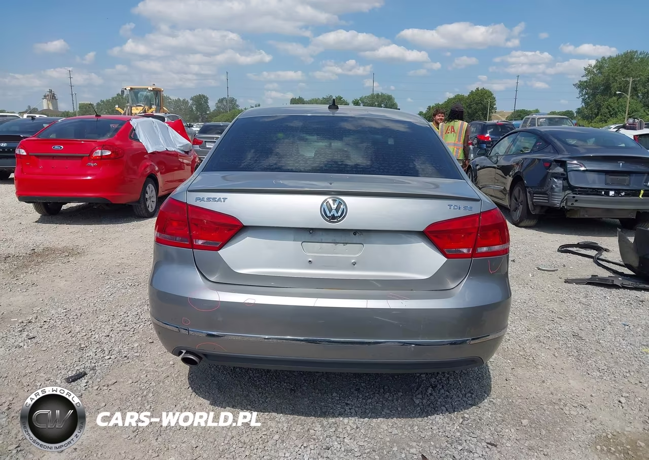 2012 Volkswagen Passat 2.0L Tdi Se VIN:1VWBN7A36CC023729 - 16
