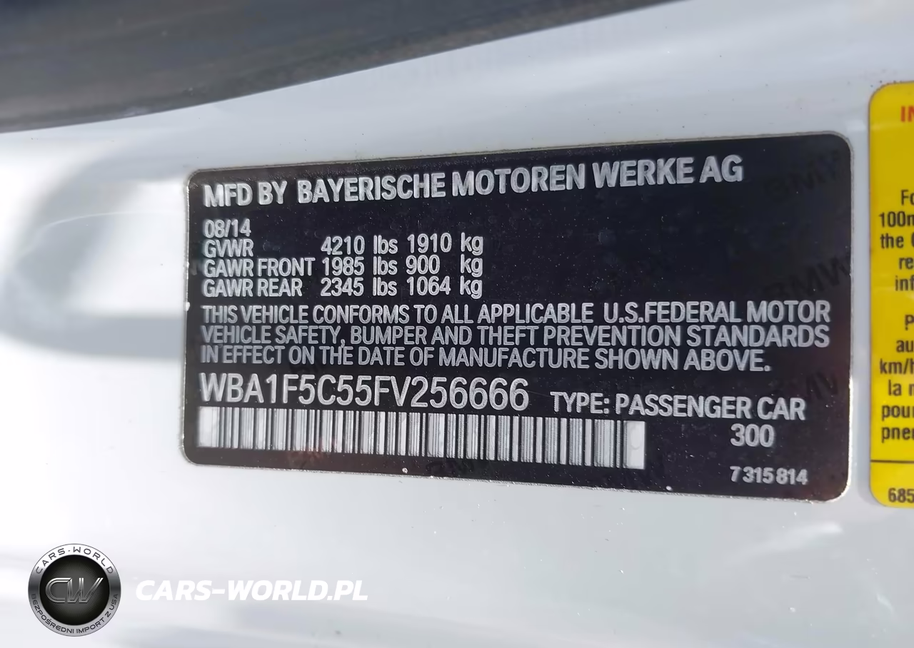 2015 BMW 228I VIN:WBA1F5C55FV256666 - 9