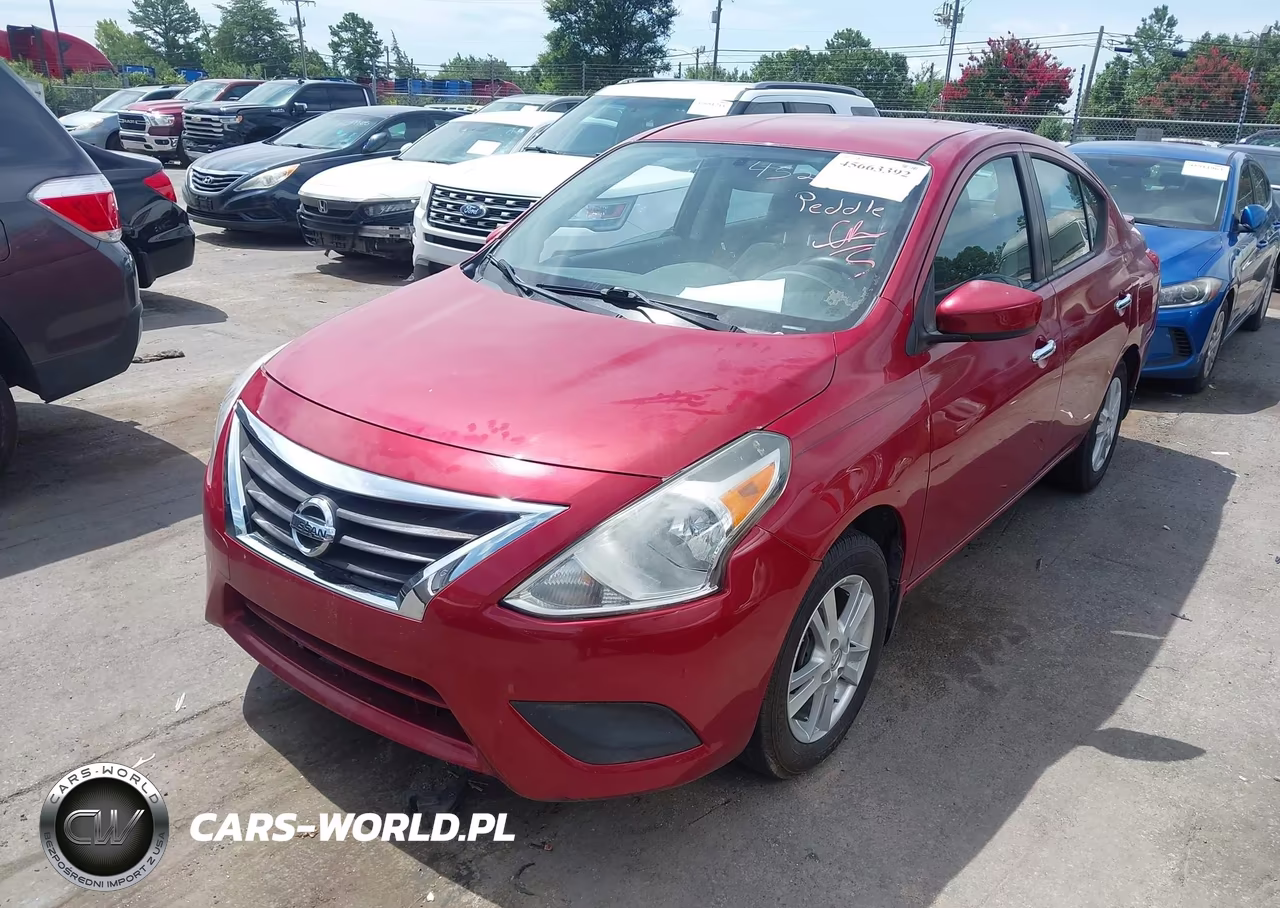 2015 Nissan Versa 1.6 Sv VIN:3N1CN7AP2FL831257 - 2