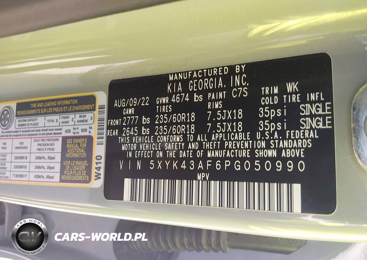 2023 Kia Sportage Sx VIN:5XYK43AF6PG050990 - 9