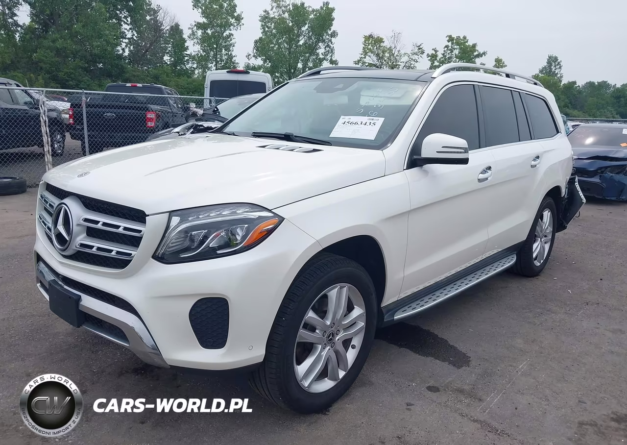 2018 Mercedes-Benz Gls 450 4Matic VIN:4JGDF6EE4JB081951 - 2