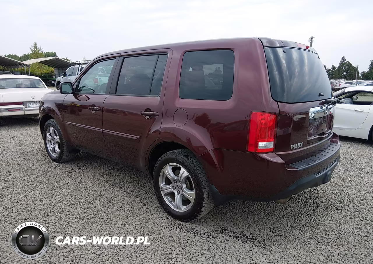 2012 Honda Pilot Ex-L VIN:5FNYF4H61CB051174 - 3