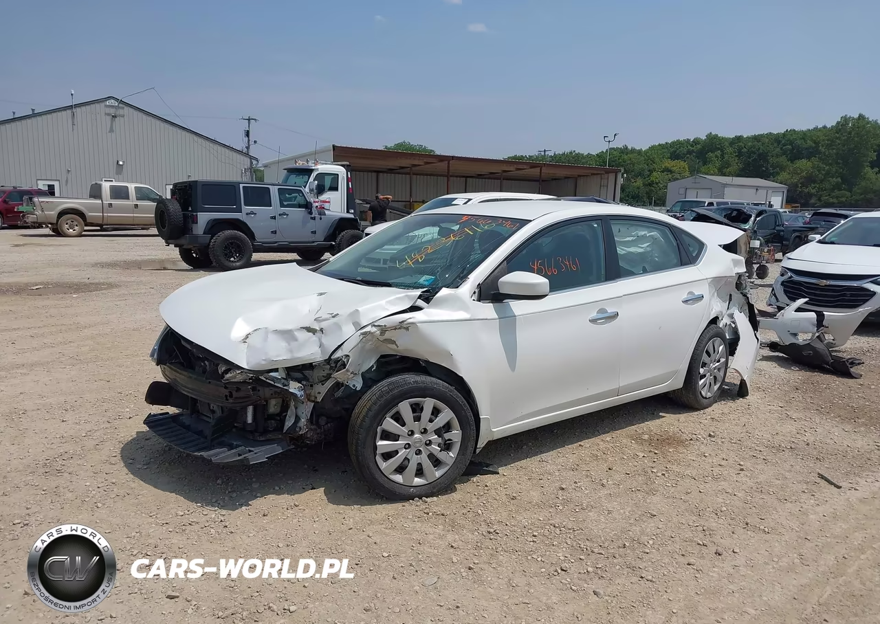 2013 Nissan Sentra Sv VIN:3N1AB7APXDL769653 - 2
