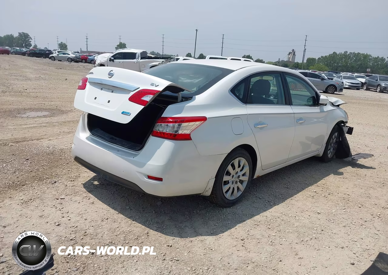 2013 Nissan Sentra Sv VIN:3N1AB7APXDL769653 - 4