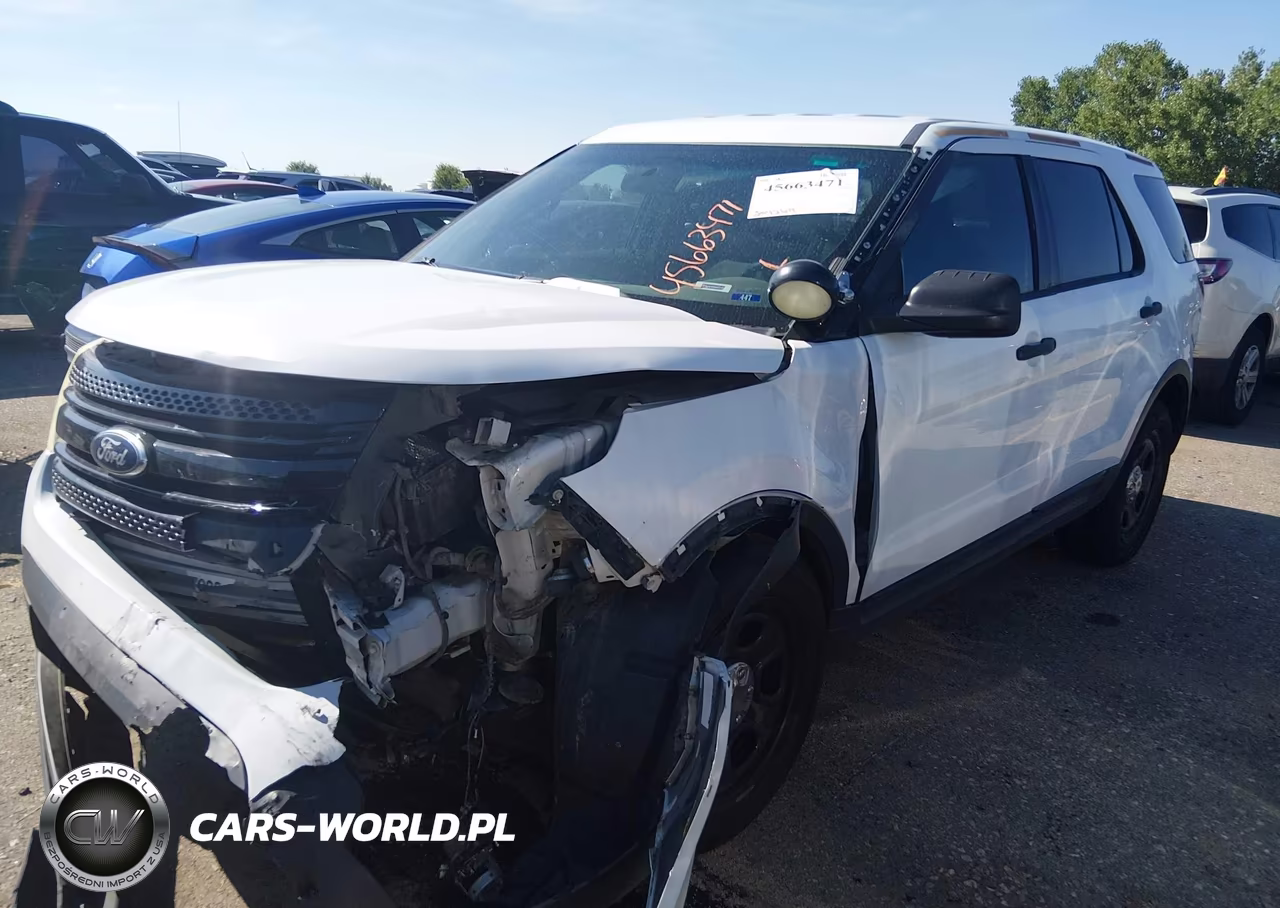 2014 Ford Utility Police Interceptor VIN:1FM5K8AR4EGB85823 - 2