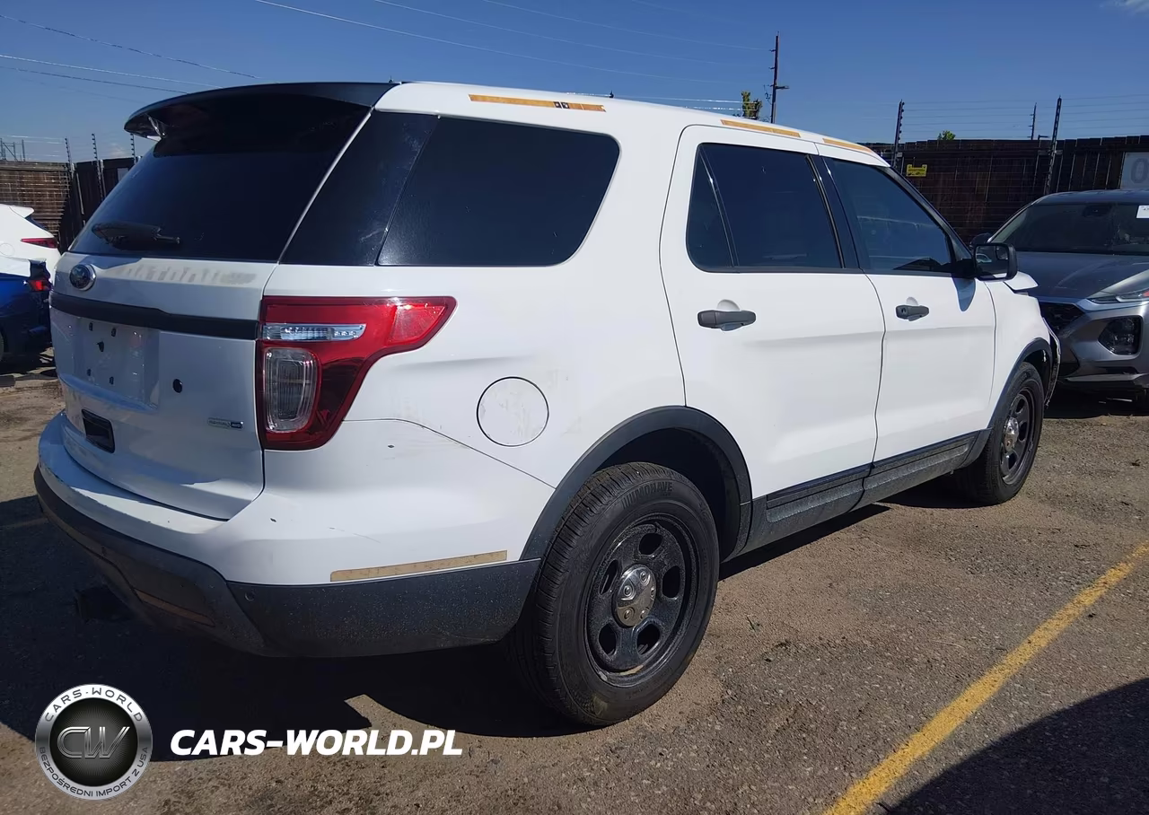 2014 Ford Utility Police Interceptor VIN:1FM5K8AR4EGB85823 - 4