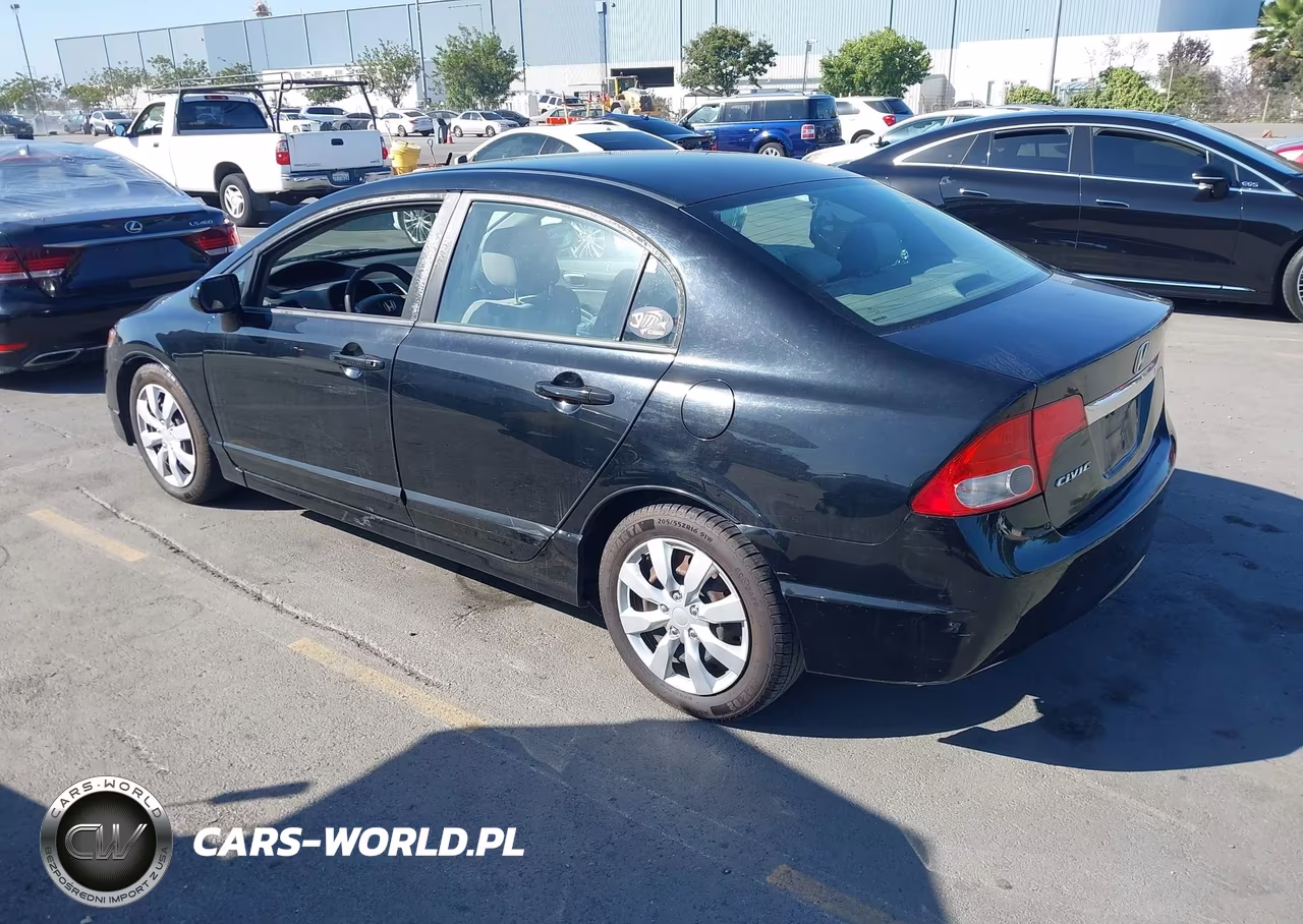 2011 Honda Civic Lx VIN:2HGFA1F50BH307202 - 3