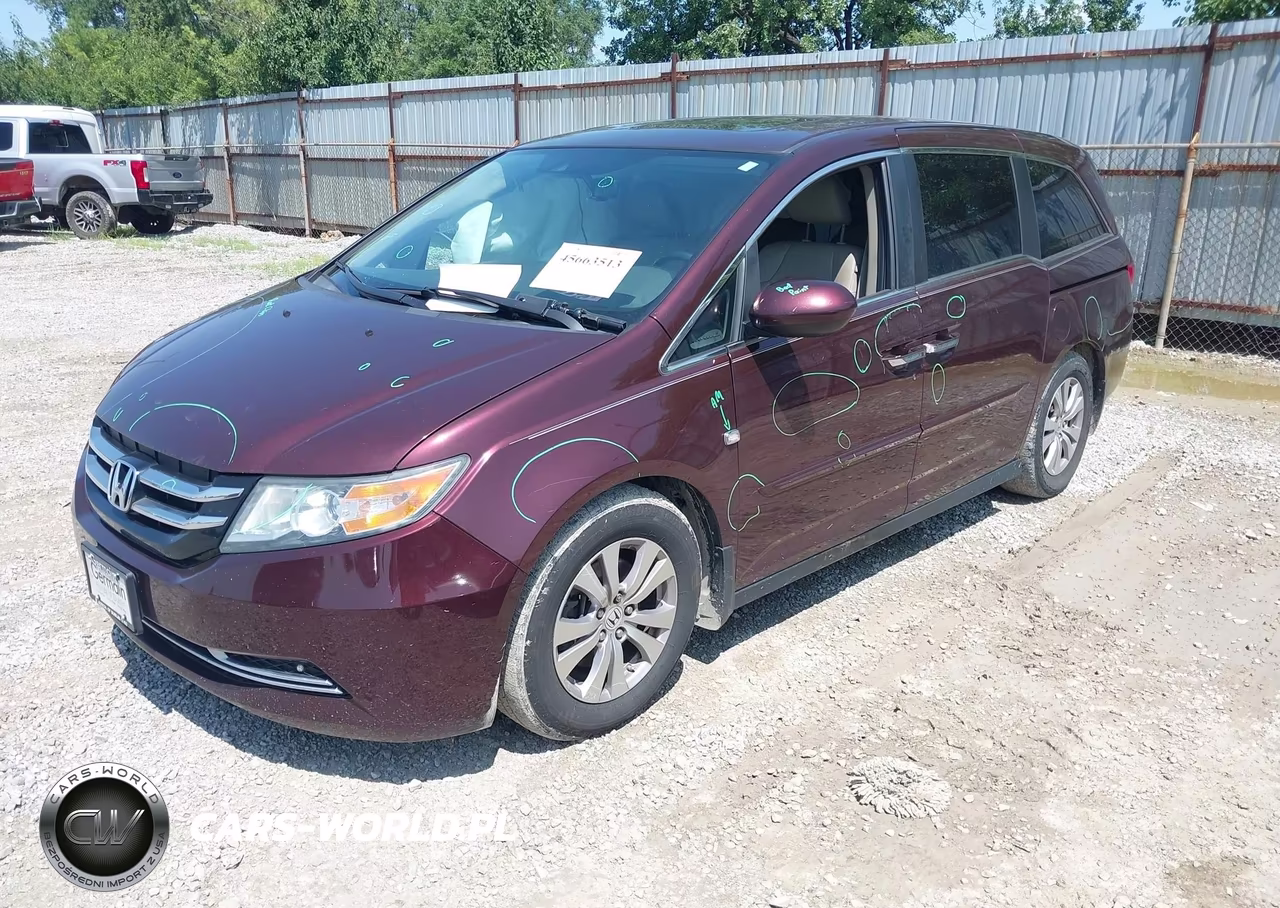 2014 Honda Odyssey Ex-L VIN:5FNRL5H66EB119796 - 2
