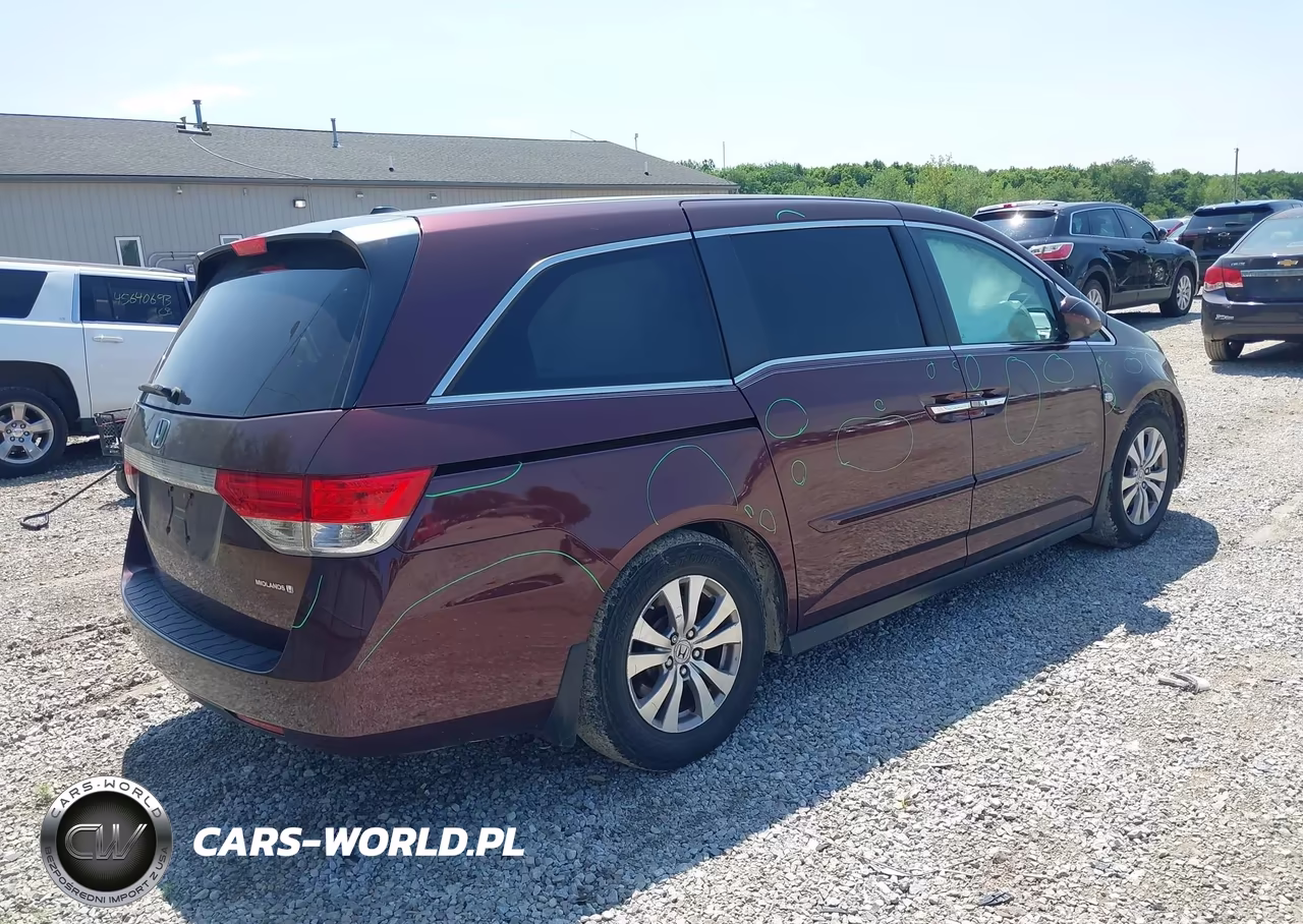 2014 Honda Odyssey Ex-L VIN:5FNRL5H66EB119796 - 4