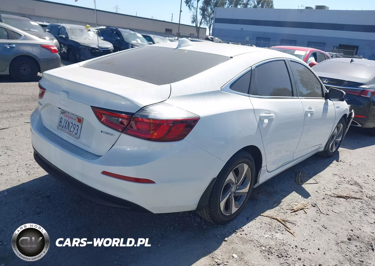 2019 Honda Insight Ex VIN:19XZE4F50KE033223 - 4