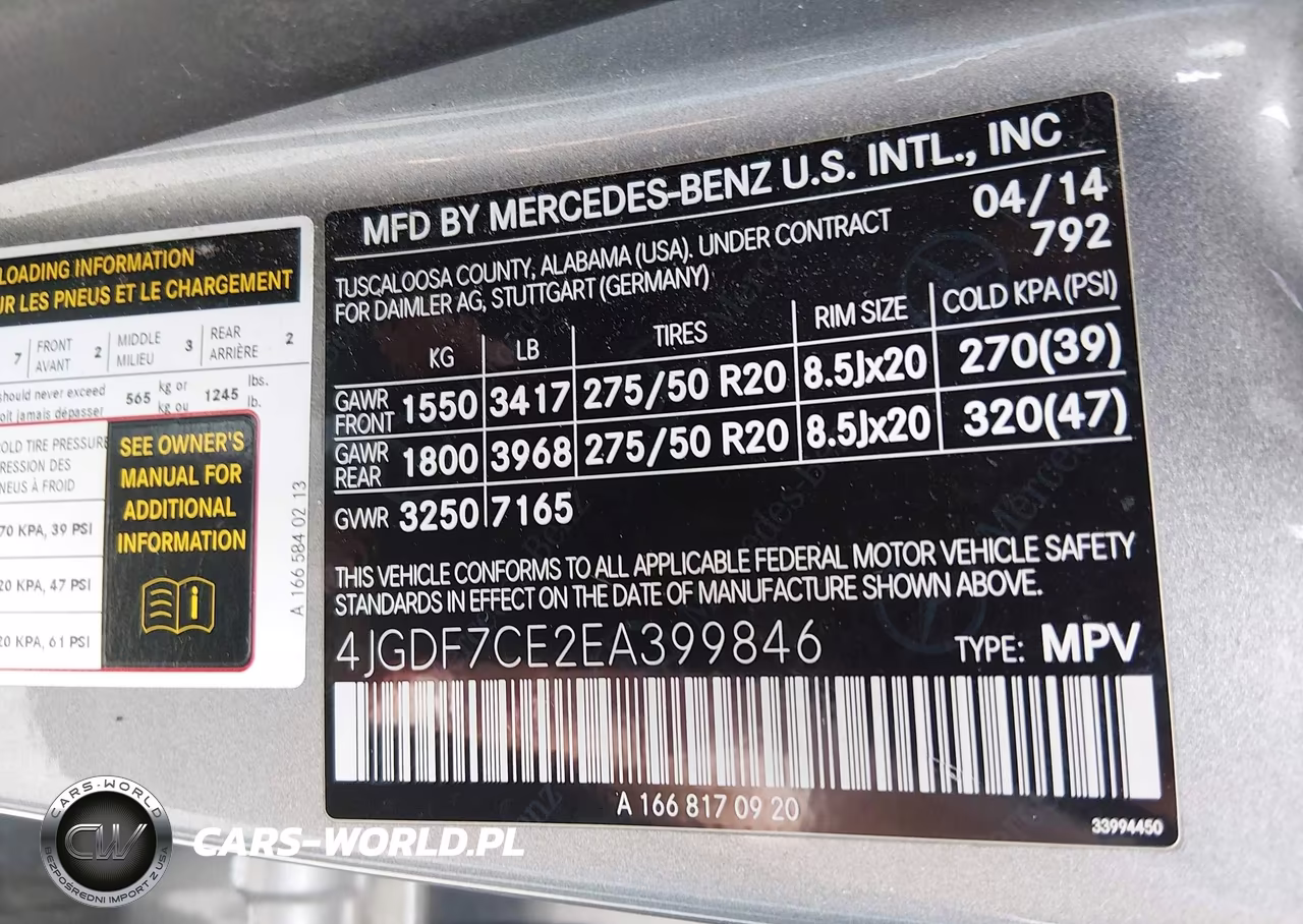 2014 Mercedes-Benz Gl 450 4Matic VIN:4JGDF7CE2EA399846 - 9