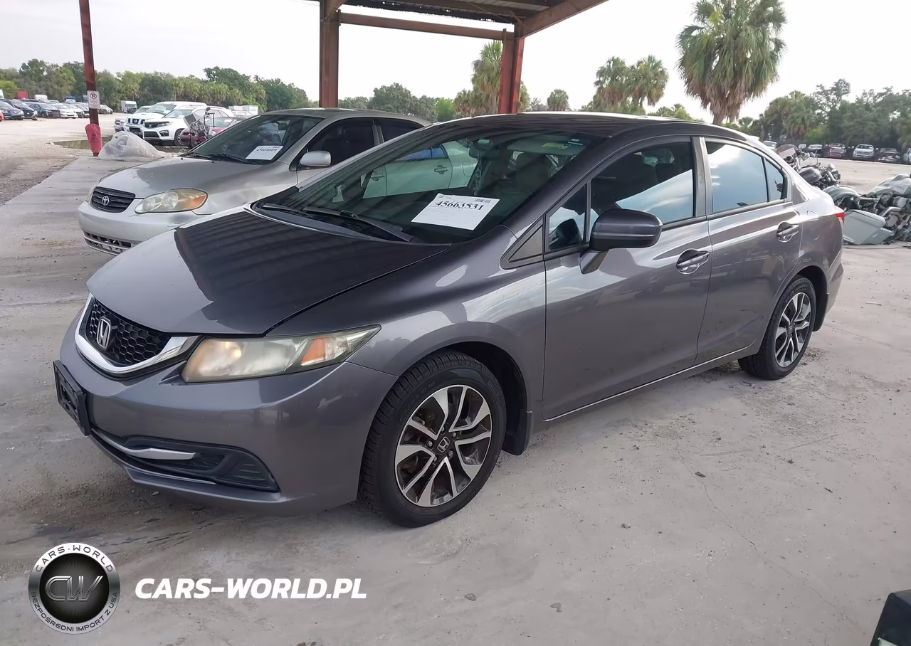 2015 Honda Civic Ex VIN:19XFB2F86FE004616 - 2