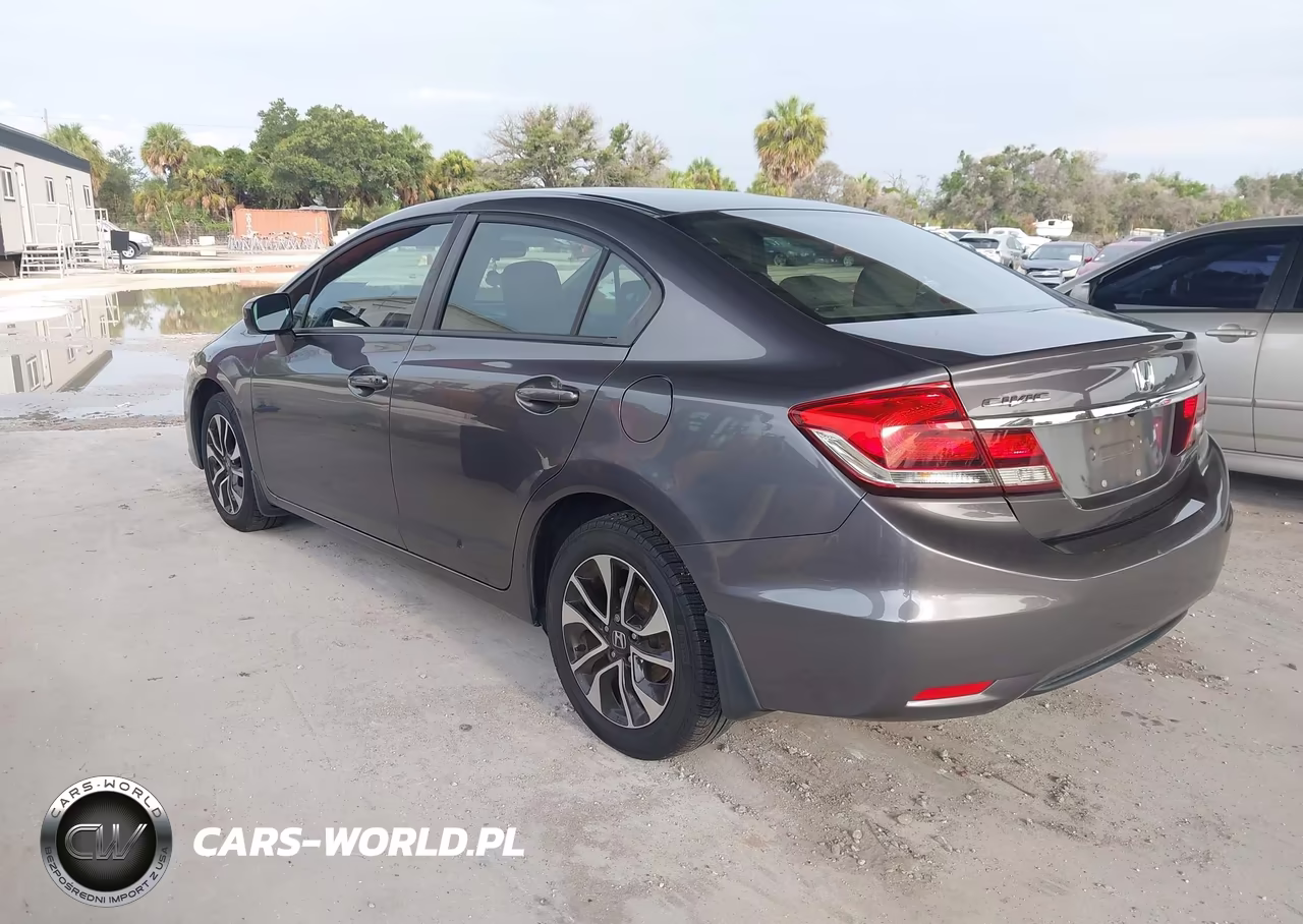2015 Honda Civic Ex VIN:19XFB2F86FE004616 - 3