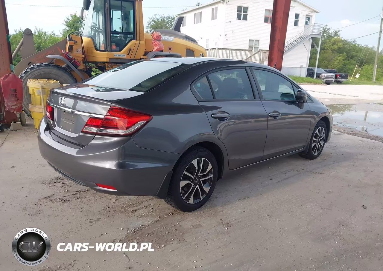 2015 Honda Civic Ex VIN:19XFB2F86FE004616 - 4