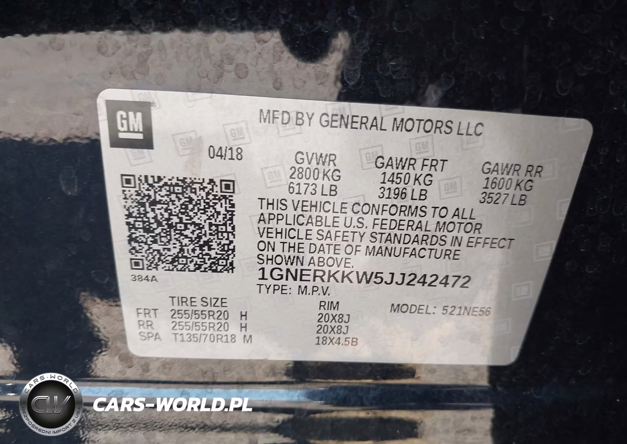 2018 Chevrolet Traverse Premier VIN:1GNERKKW5JJ242472 - 9