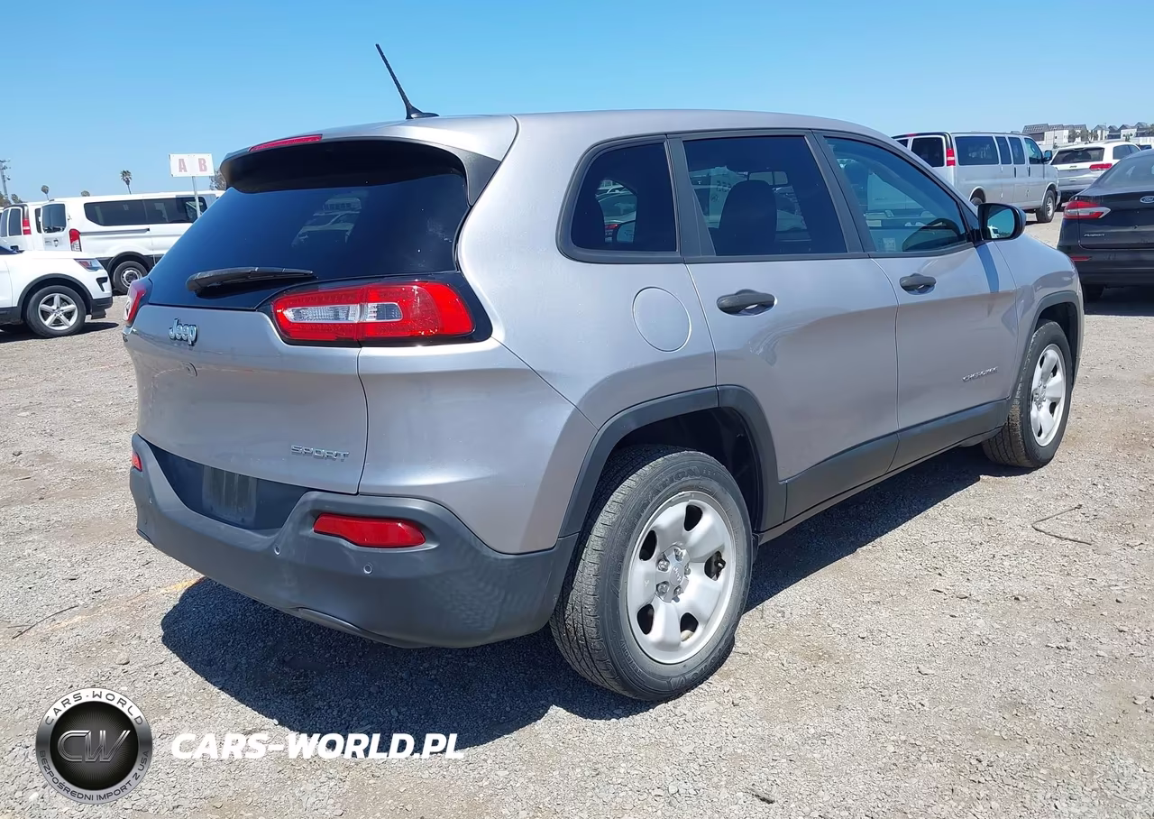 2017 Jeep Cherokee Sport VIN:1C4PJLAB0HD225097 - 4