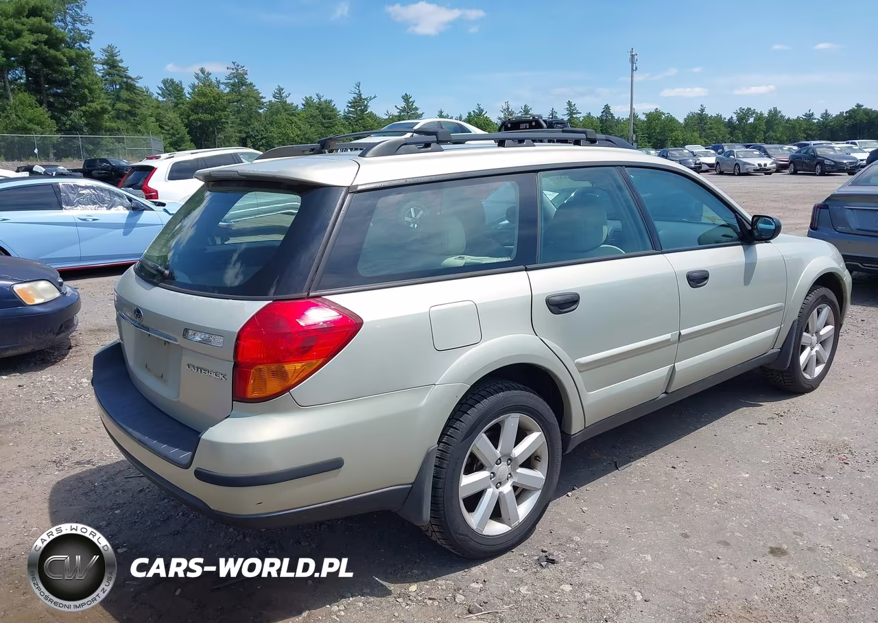 2007 Subaru Outback 2.5I VIN:4S4BP61C477326090 - 4