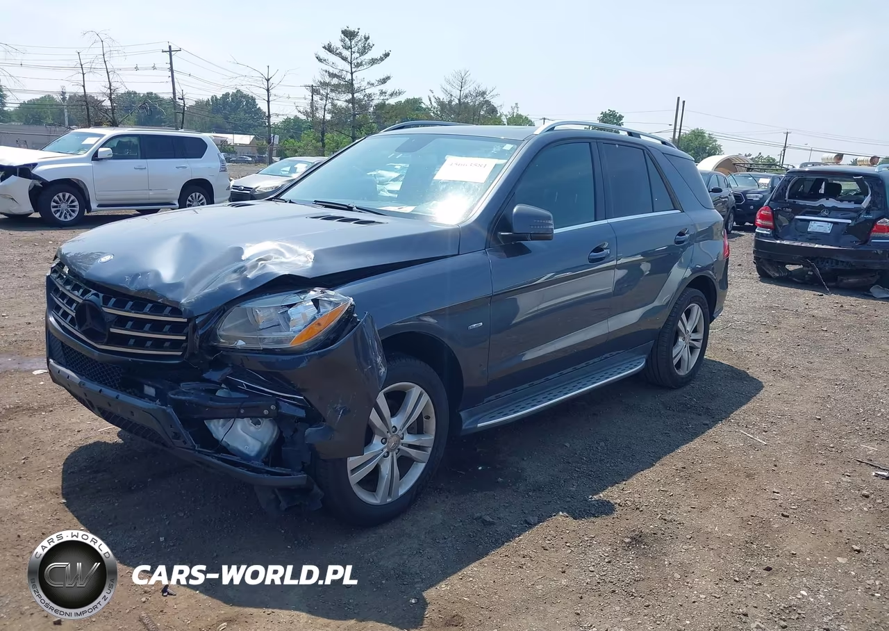 2012 Mercedes-Benz Ml 350 4Matic VIN:4JGDA5HB4CA024152 - 2