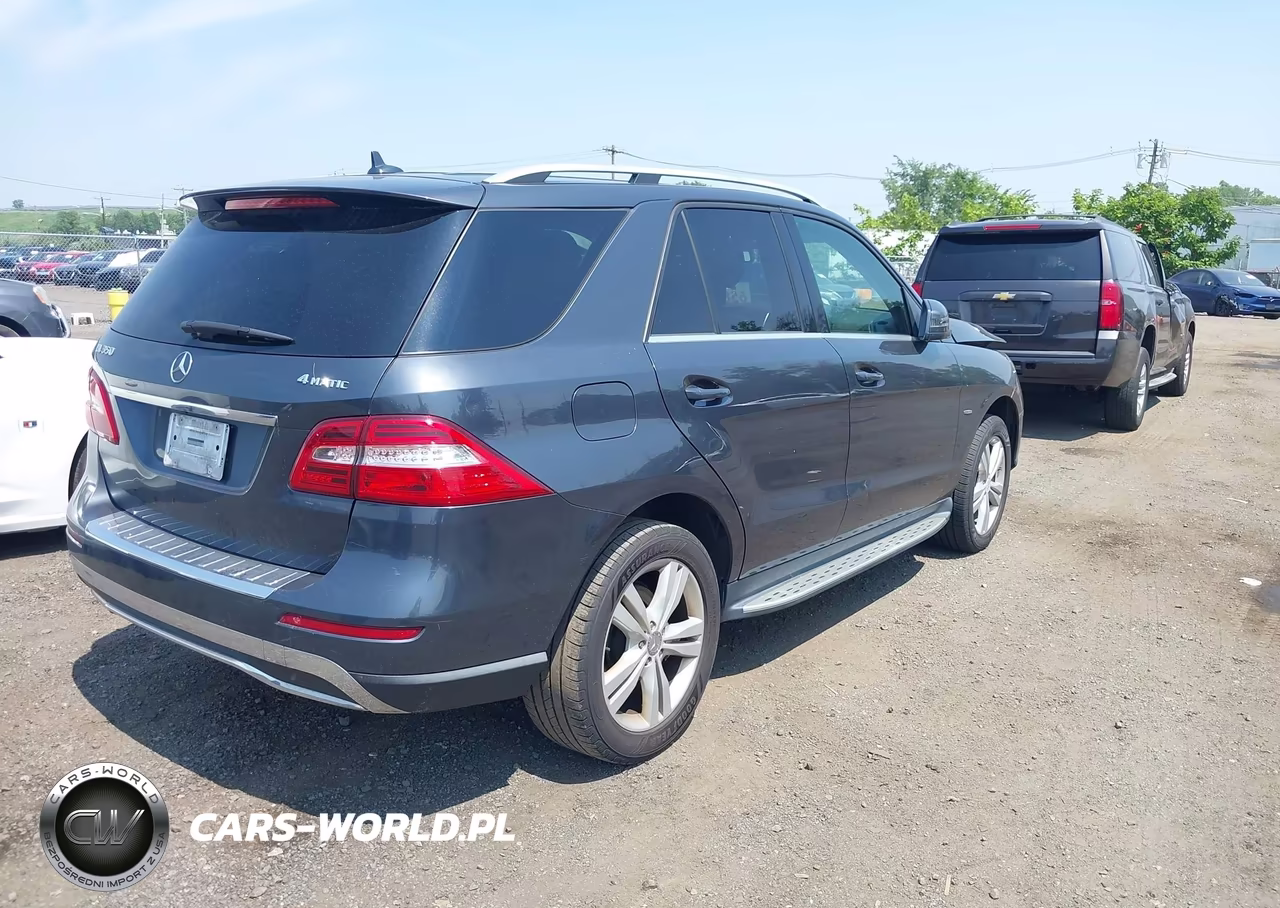 2012 Mercedes-Benz Ml 350 4Matic VIN:4JGDA5HB4CA024152 - 4