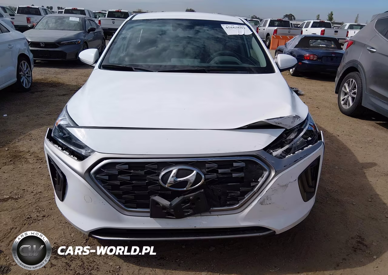2022 Hyundai Ioniq Hybrid Blue VIN:KMHC65LC1NU281204 - 12