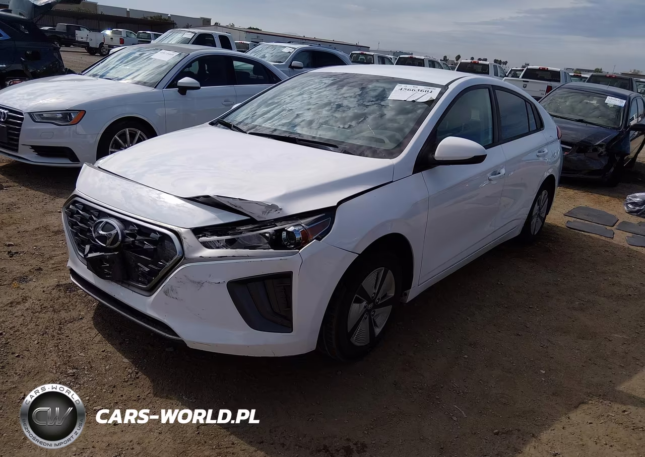 2022 Hyundai Ioniq Hybrid Blue VIN:KMHC65LC1NU281204 - 2