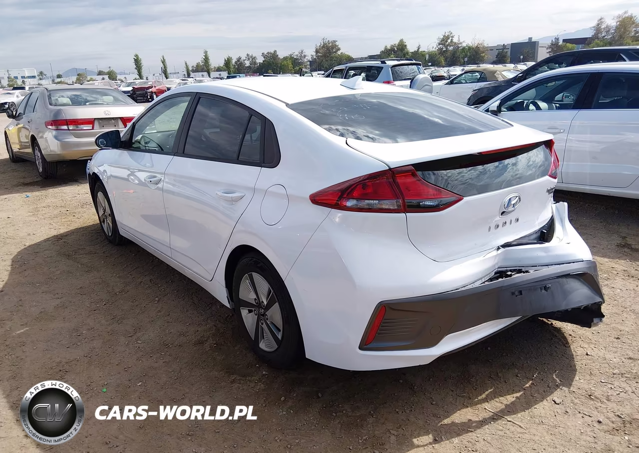2022 Hyundai Ioniq Hybrid Blue VIN:KMHC65LC1NU281204 - 3