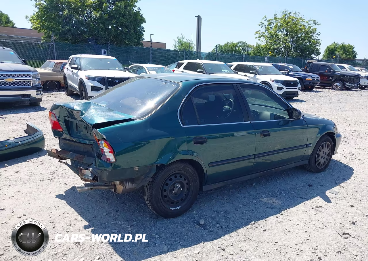 1999 Honda Civic Lx VIN:1HGEJ6676XL014280 - 4