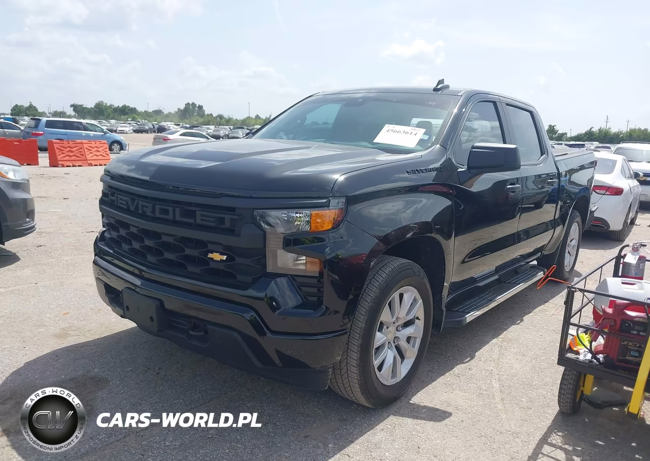 2023 Chevrolet Silverado 1500 2Wd Short Bed Custom VIN:3GCPABEK5PG131125 - 2