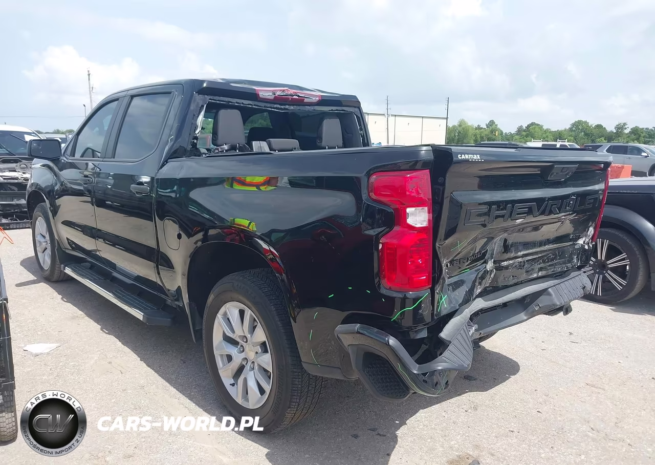 2023 Chevrolet Silverado 1500 2Wd Short Bed Custom VIN:3GCPABEK5PG131125 - 3