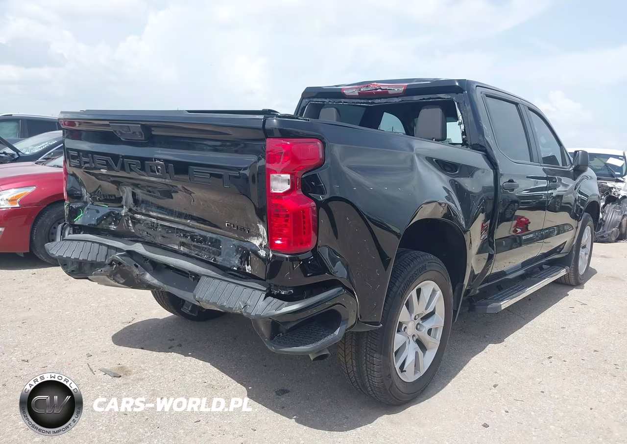 2023 Chevrolet Silverado 1500 2Wd Short Bed Custom VIN:3GCPABEK5PG131125 - 4