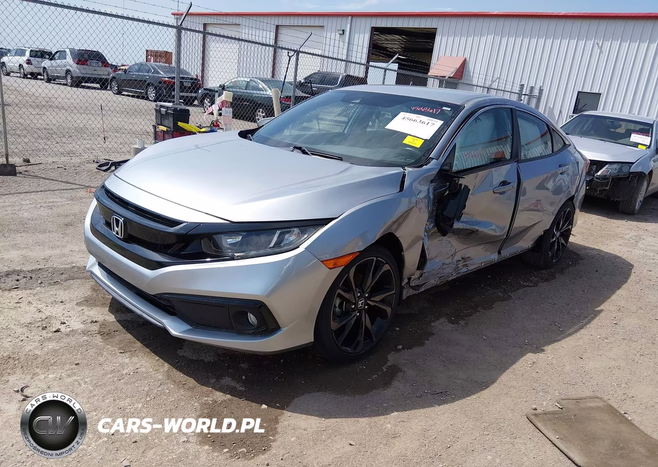 2021 Honda Civic Sport VIN:19XFC2F85ME000986 - 2