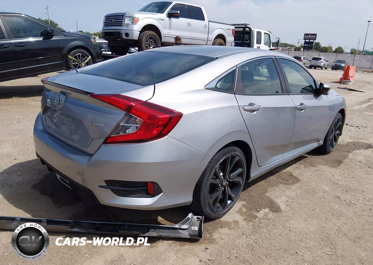 2021 Honda Civic Sport VIN:19XFC2F85ME000986 - 4