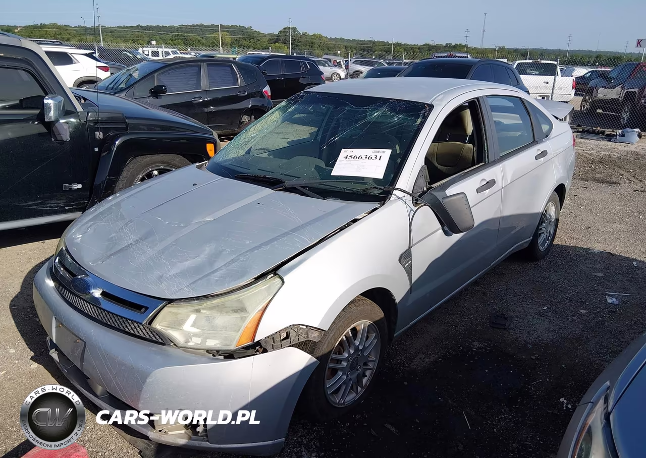 2008 Ford Focus Se-Ses VIN:1FAHP35N88W194800 - 2