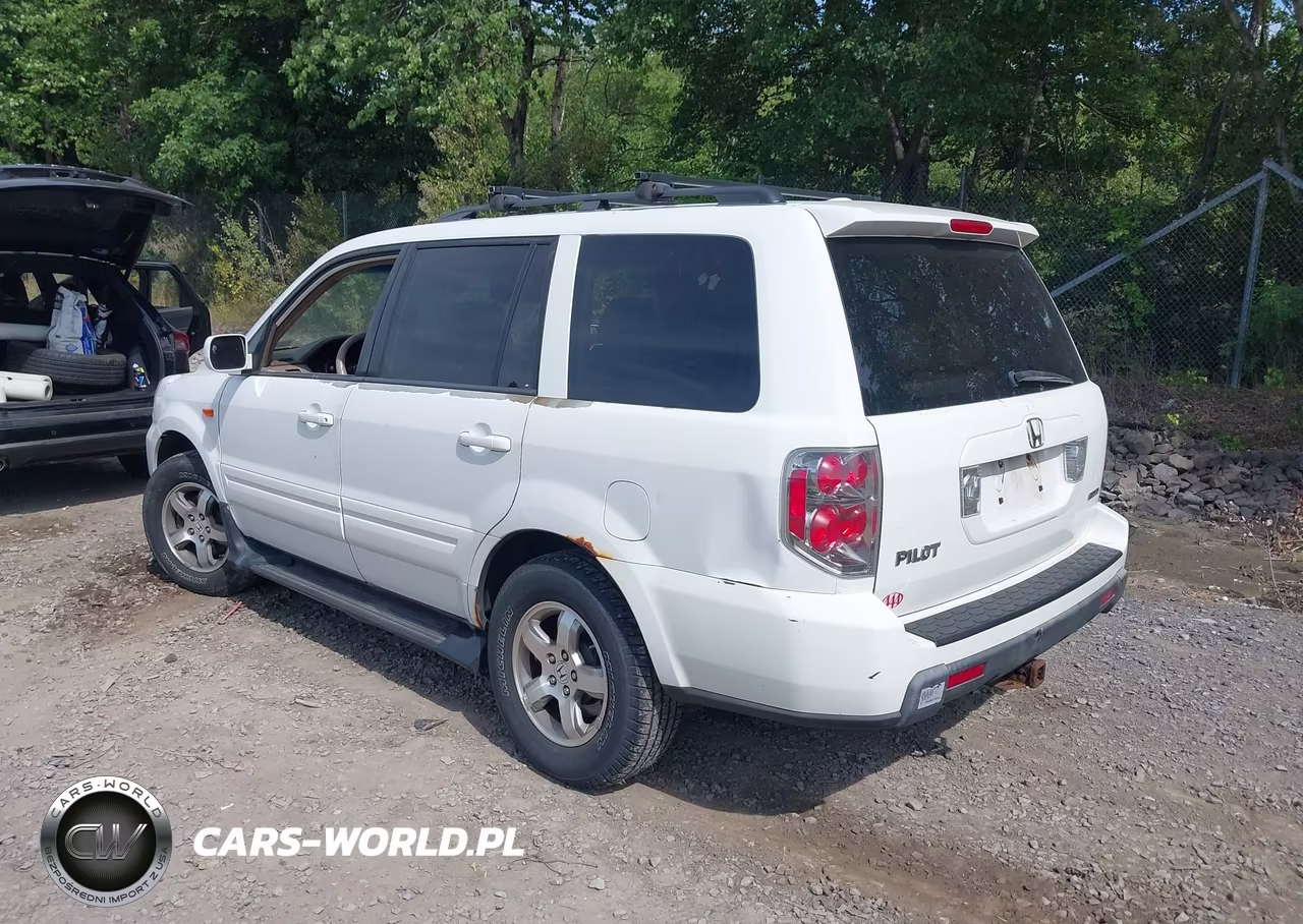 2008 Honda Pilot Ex-L VIN:5FNYF18548B051618 - 3