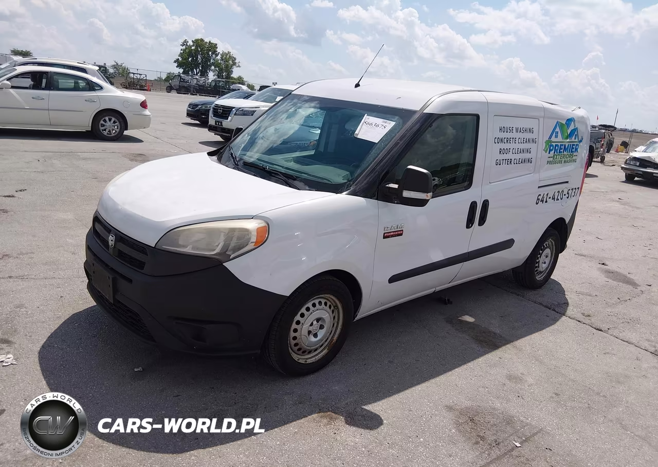 2016 Ram Promaster City Tradesman VIN:ZFBERFAT6G6C49990 - 2