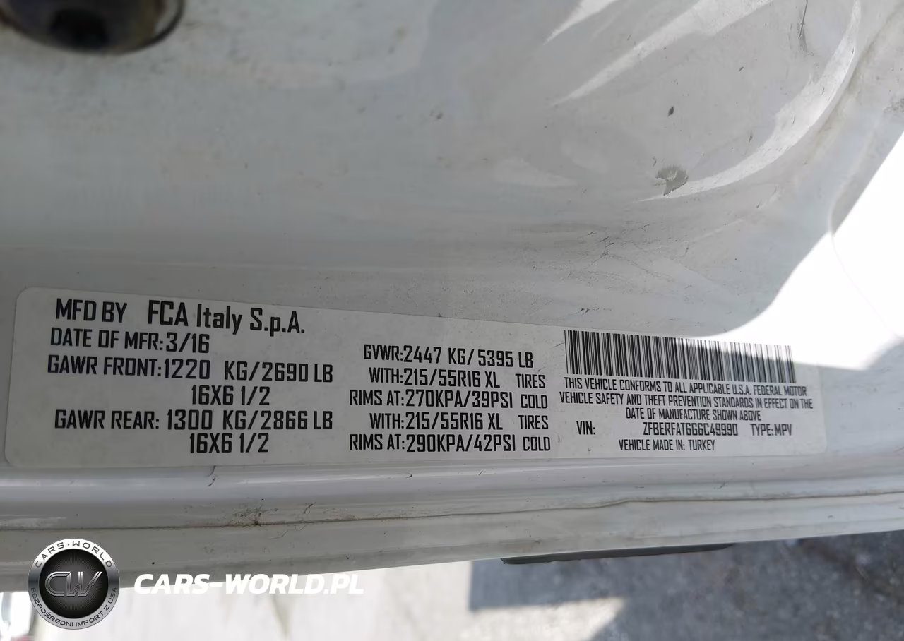 2016 Ram Promaster City Tradesman VIN:ZFBERFAT6G6C49990 - 9