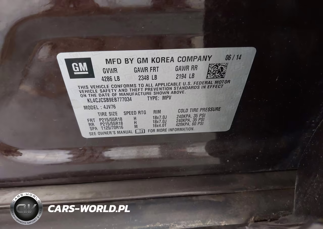 2014 Buick Encore Leather VIN:KL4CJCSB9EB777034 - 9
